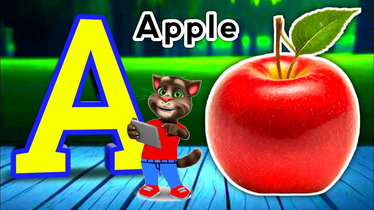 A for Apple, B for Ball, Cfor Cat | ABCD Rhymes | Phonics song | Nursery Rhymes #kids #abc 