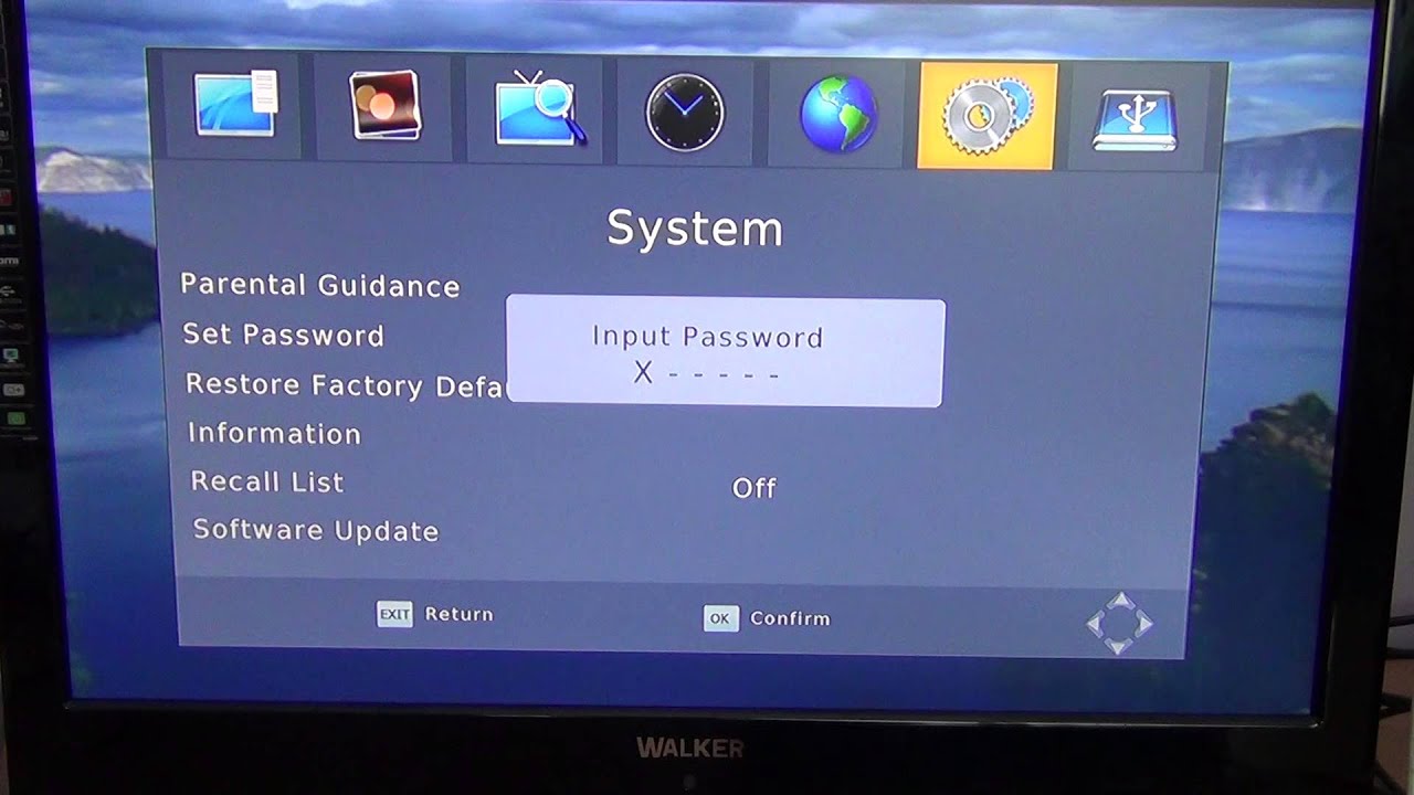 Triax HDS110 HD Satellite Receiver Factory Reset YouTube