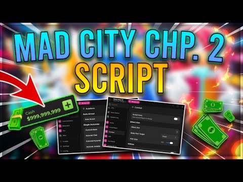 [MAD CITY 2026] Mad City Script/Hack *Arrest All, Auto Farm*