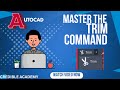 How to Use Trim Command in AutoCAD