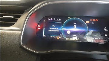 2021 Renault Zoe EV service light reset