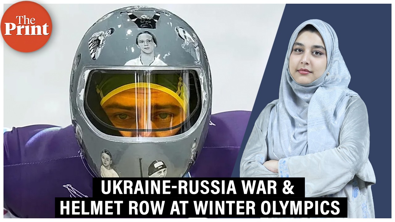 Big controversy at Winter Olympics: Ukrainian Skeleton Racer disqualified for 'Helmet of Memory'