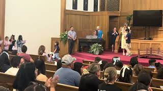 Mila’s third grade Bridge Ceremony.