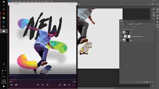 03/10 Color Grading and Adding Texture — Graphic Design: Create an Animated Ad_ENG