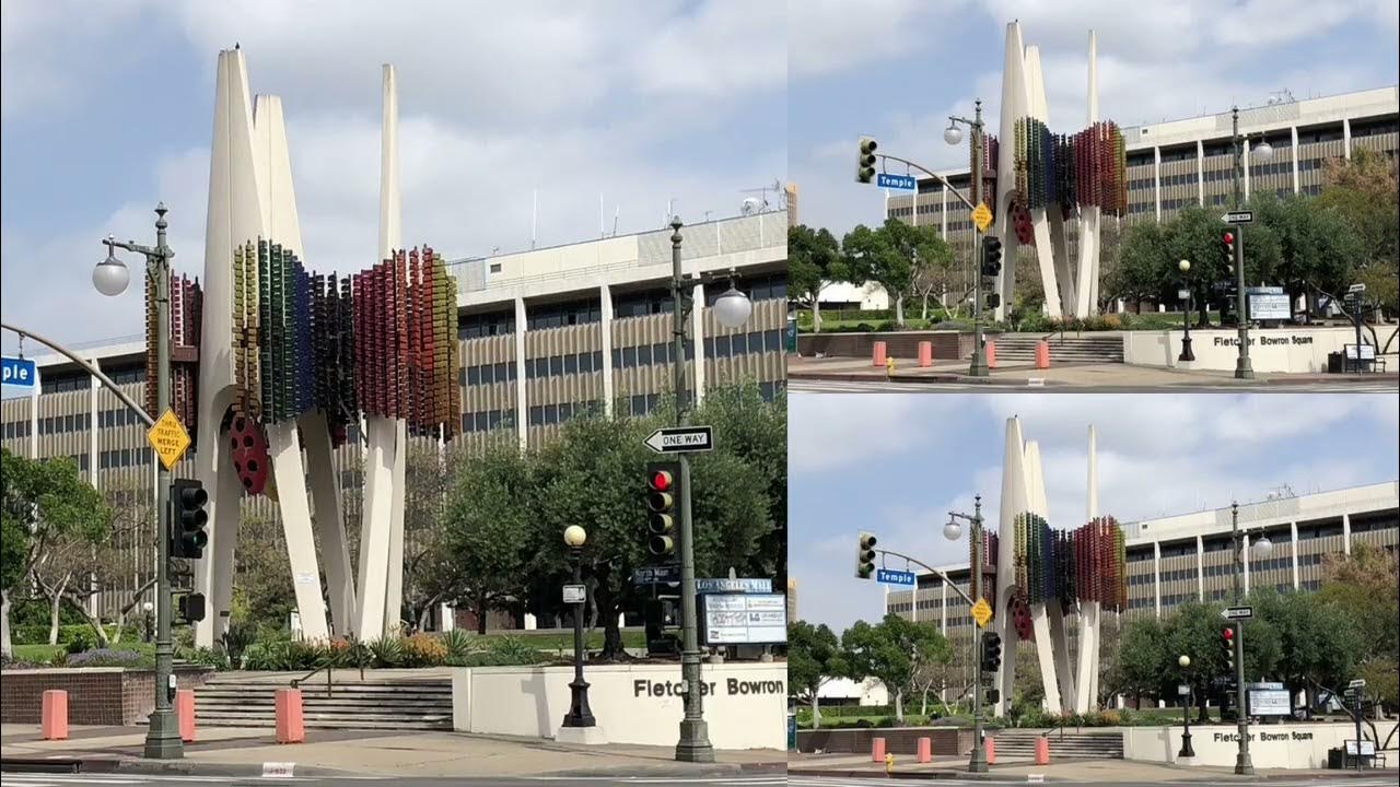 Triforium Sculpture (Joseph Young) Fletcher Bowron Square (Los