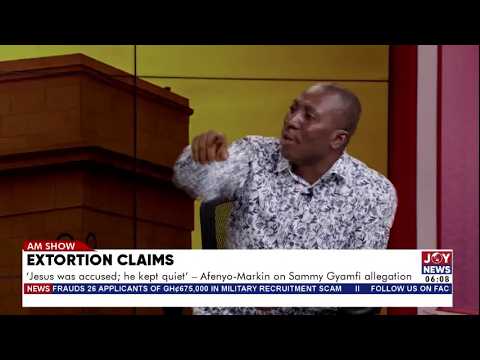 Extortion Claims: "Jesus was accused, but he kept quiet" -Afenyo-Markin on Sammy Gyamfi's allegation