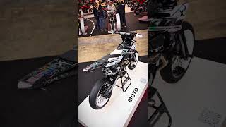 Présentation de mon projet 500 EXC-F  black/white stand Labecanerie au S2R ! 😍🔥 #supermot #biker