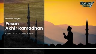 PESAN AKHIR RAMADHAN