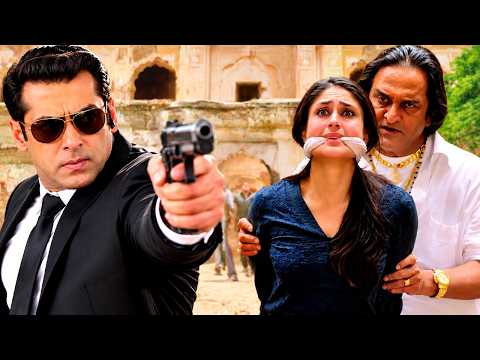 Salman Khan Body Guard Movie Gun Shot | Kareena & Mahesh Manjrekar Last Fight Scene | Raj Babbar