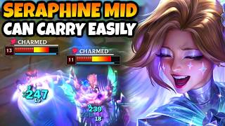 Seraphine Mid is WAY BETTER than you think to CARRY YOUR GAMES screenshot 5