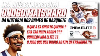 PIOR JOGO DA EA SPORTS ?? Joguei NBA ELITE 11