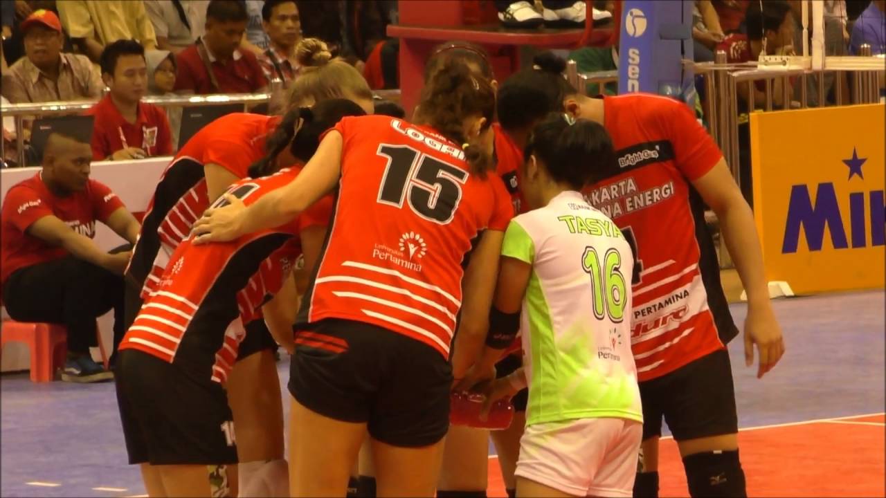 Indonesia Proliga Volleyball 2016 Jakarta Pertamina Energi YouTube
