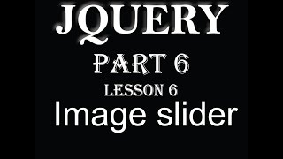 Jquery Tutorial Part 6 in Hindi Project image slider