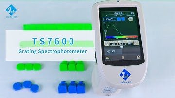 3nh TS7600 Spectrophotometer | Measuring Color Difference of Plastic Parts