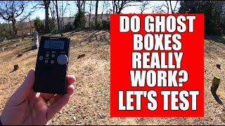 Do Ghostspirit Boxes Really Work? First Test