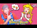 WAIT!! PRINCESS PEACH HAS HER OWN GAME!?!? [SUPER PRINCESS PEACH] [#01]