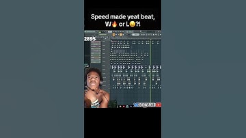 Speed made a yeat beat 😂🤣 #shorts #supertrap #yeat #beat