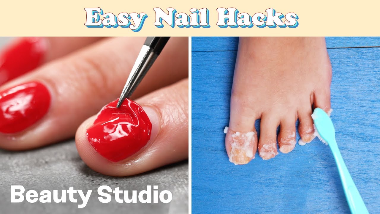 6 Super Easy Nail Hacks! Beauty Studio YouTube