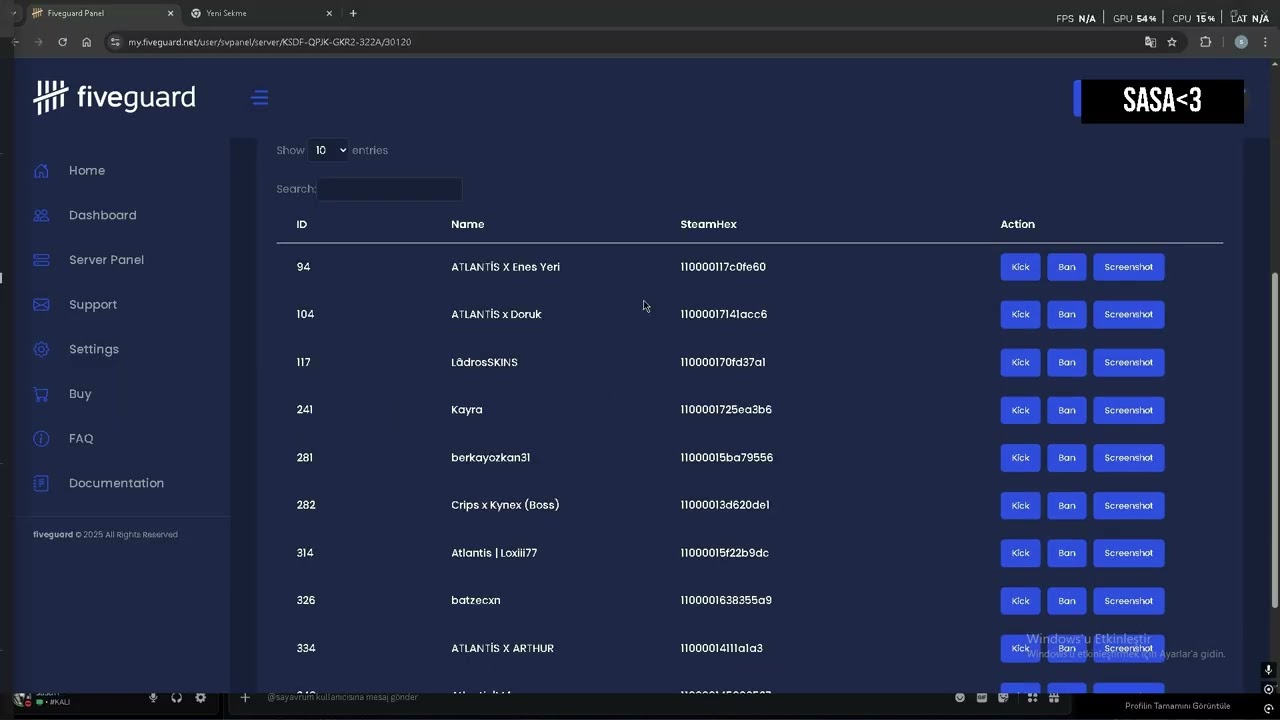 ATLANTİS DİE SASA COMEBACK :D