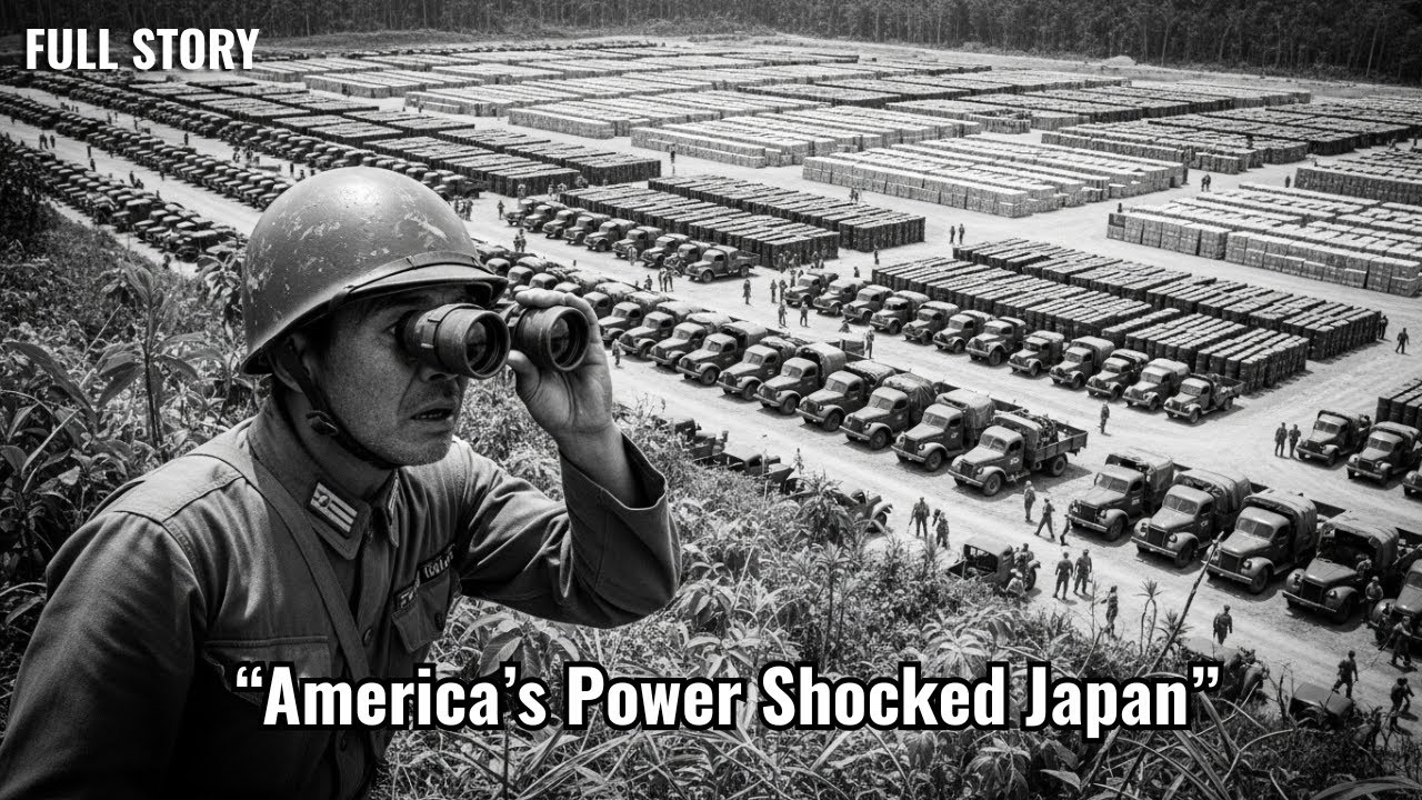 The Japanese General Who Saw One U.S. Supply Depot… And Realized Japan Couldn’t Win 🚢⚡