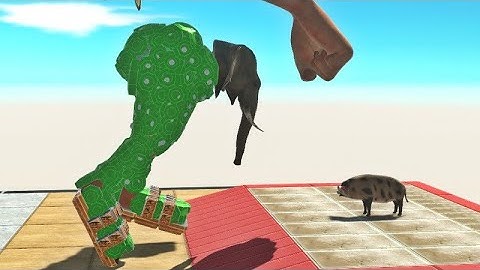 INSANE! Italian Brainrot AI ANIMALS vs EPIC PUNCH in ARBS! Italian Brainrot Challenge!