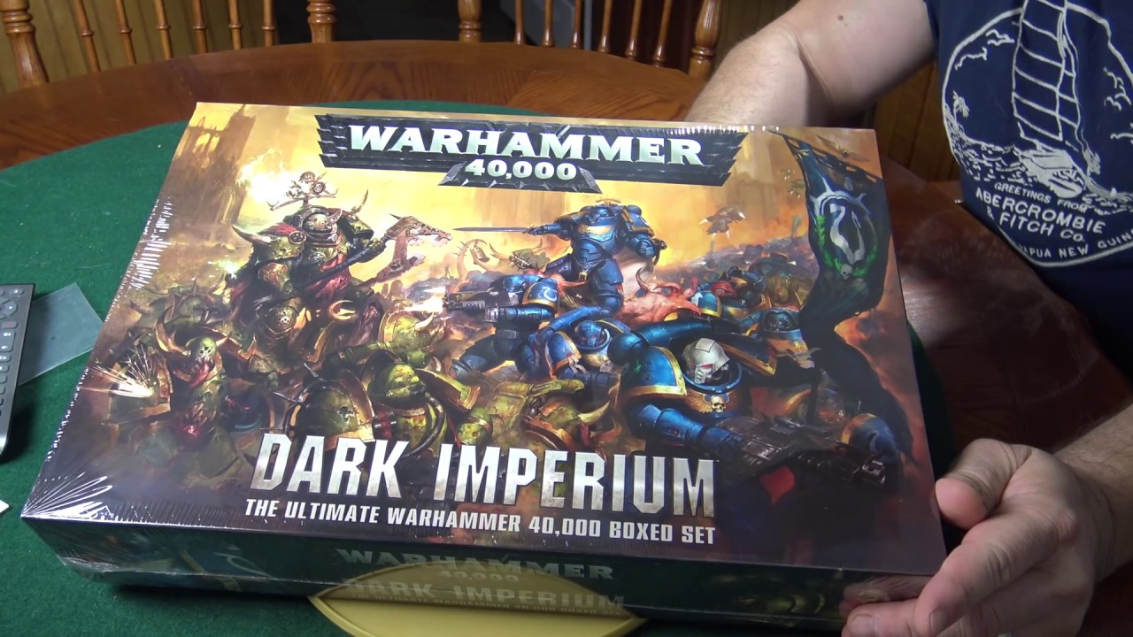 Warhammer 40K 8th Edition Dark Imperium - Unboxing - YouTube