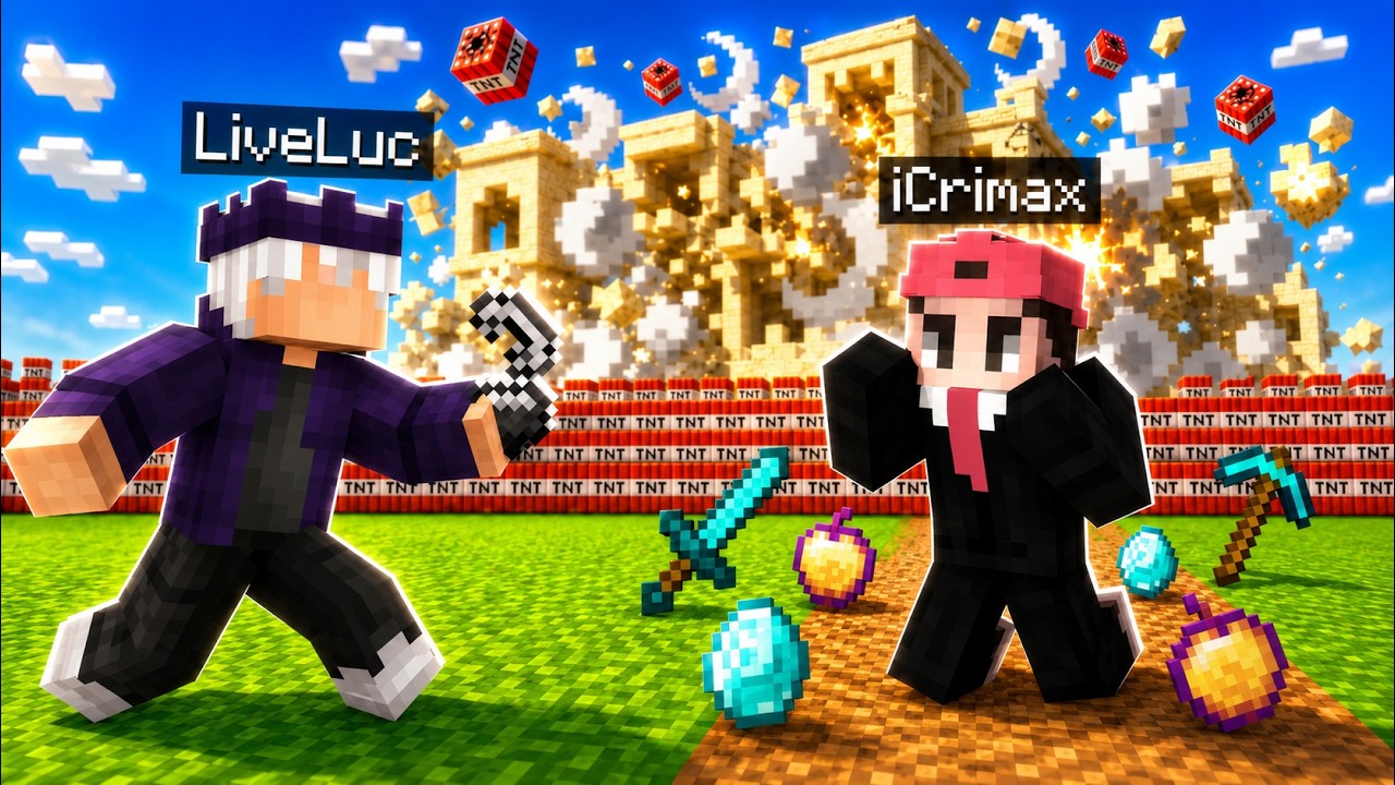 Wir SPRENGEN und ZERSTÖREN die PAULBERGER VILLA! (MINECRAFT HELDEN 3)