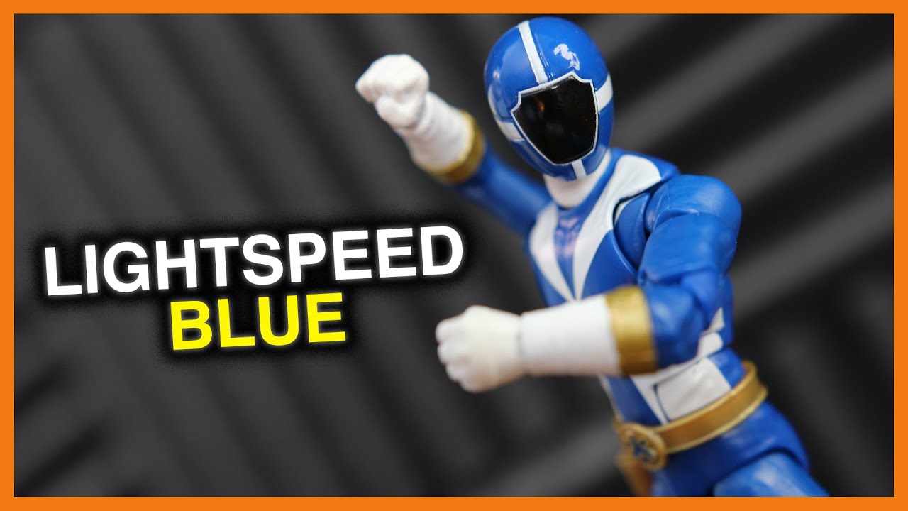 Blue Lightspeed Ranger Lightning Collection Review - YouTube