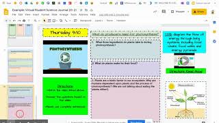 Journal Pages and Bell Ringer Instructions