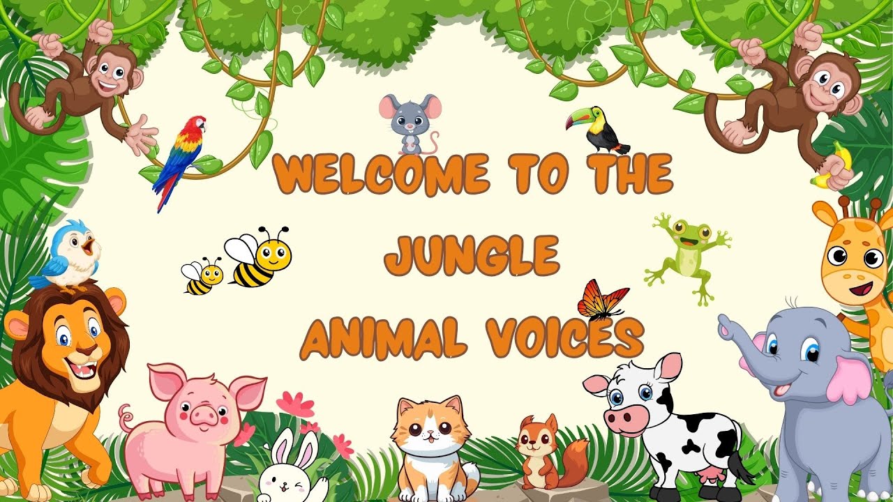 Animal Voices Fun! | Sing Along with Animal Sounds | Kids Songs & Nursery Rhymes