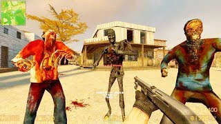 Counter Strike Source - Zombie Horde Mod Online Gameplay on de_guntown map