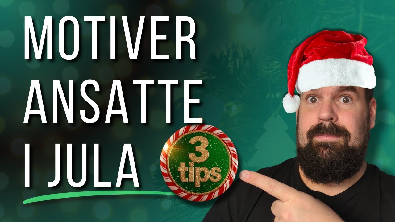 Slik motiverer du ansatte i jula: 3 tips som bygger bedriftskultur