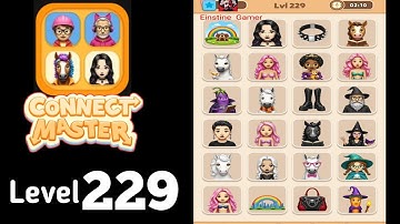 Connect Master Match Puzzle level 229 Guide Walkthrough Solution