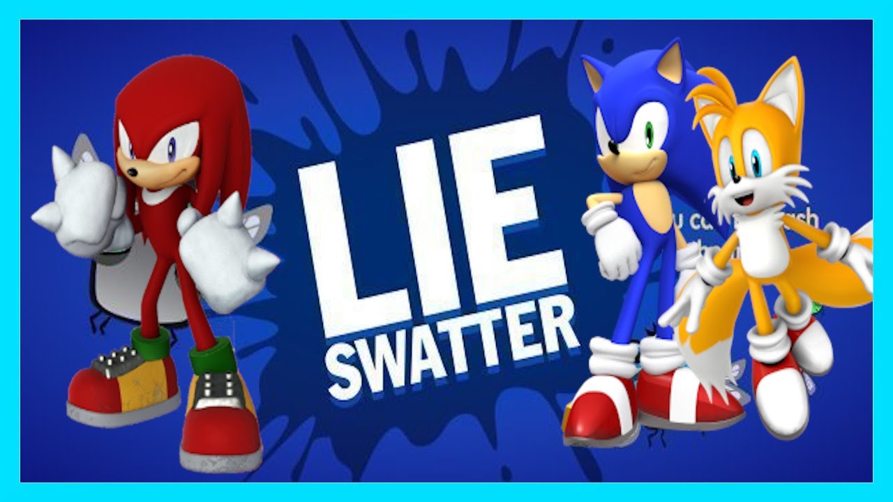 Наклз, Соник и Тейлз играют в «Уничтожитель лжи»!