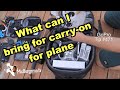 What's In MicBergsma's Carry-On For Plane  - GoPro Tip #471