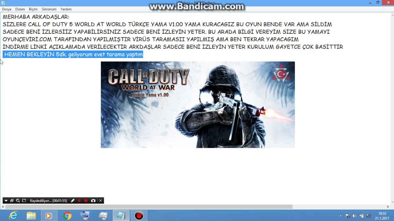 Best Cod World At War 2 TÃ¼rkÃ§e Yama - resim - 