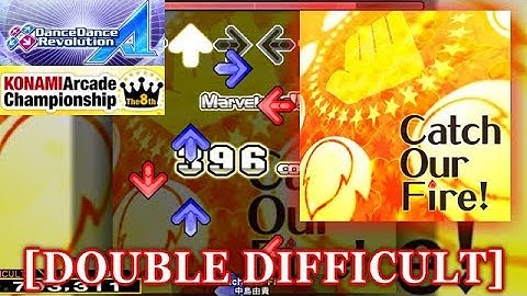 【DDR A (2018)】 Catch Our Fire! [DOUBLE DIFFICULT] 譜面確認＋クラップ