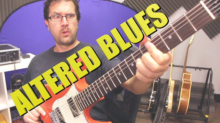 What Scales Can Blues Guitar Players Use To Add Tension?