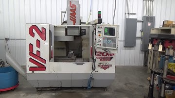 Haas VF-2B CNC Vertical Machining Center with 2-Speed Gearbox For Sale At MachinesUsed.com