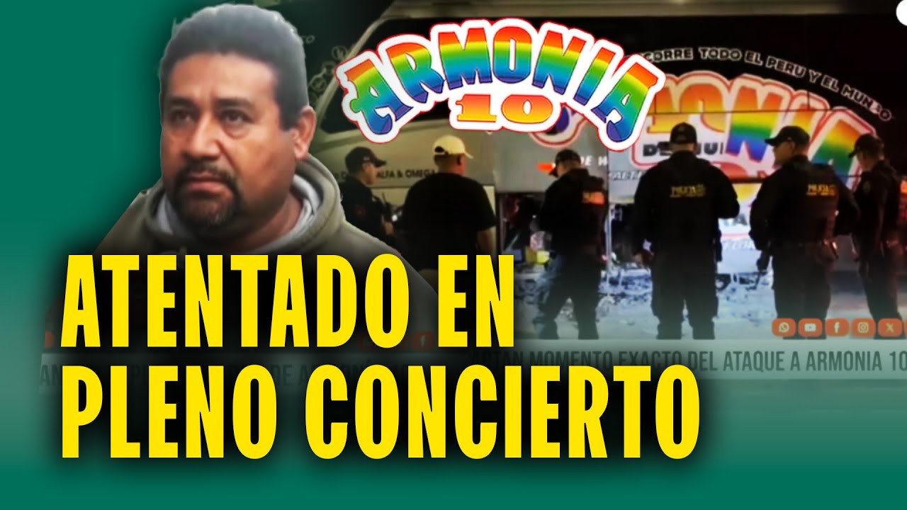 Detonan explosivo mientras Armonía 10 tocaba en vivo: Así fue atentado contra bus de orquesta