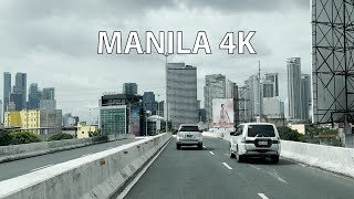 Driving Manila 4K - Skyscraper Districts - Driving Downtown by J Utah 49,374 views 3 months ago 1 hour, 21 minutes