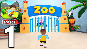 Zootopia Escape - Gameplay Walkthrough Part 1 Zoo Survival Obby Escape (Android, iOS)