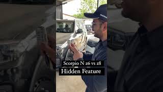 Scorpio N z6, Z8 Hidden Features ✅ #mahindra