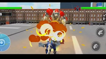 With Very Bigg Simpanji Robot  Dino Robot Car Transformation Gameplay  | #7 | @sukomalgaming |