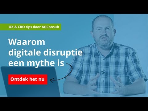 Digitale disruptie: de mythe ontkracht.