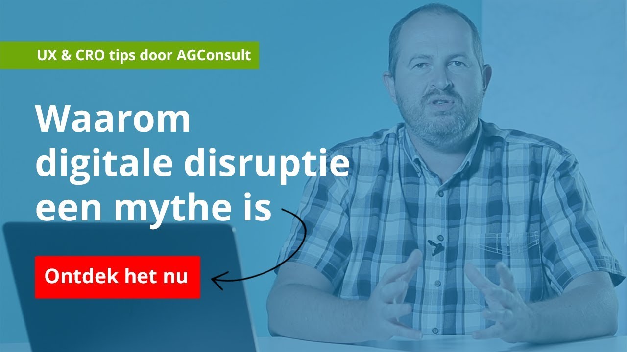 Digitale disruptie: de mythe ontkracht.