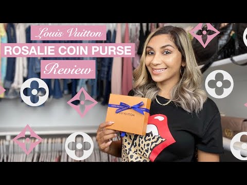 Louis Vuitton Rosalie Coin Purse Review+What Fits Inside | Chanel Comparison | Is It Worth It ...