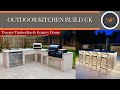 Outdoor kitchen build uk  traeger timberline  gozney dome  oxford