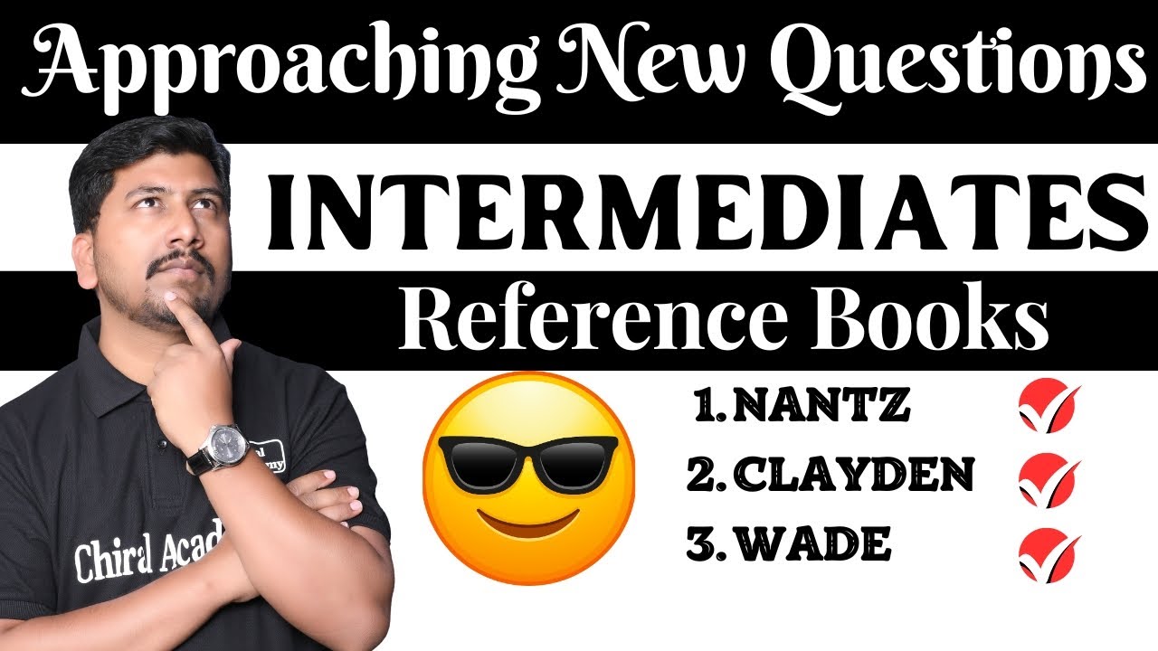 Rection Reference Reaction Intermediates Reference Books Questions NET/ JAM/ GATE | CSIR ...