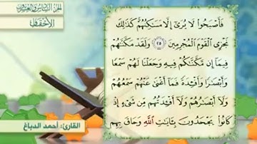 آية٢٦سورة الأحقاف مكرر القارئ أحمد الدباغ